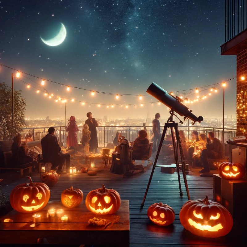 **Приглашение на Halloween Rooftop Party! ***🎃***