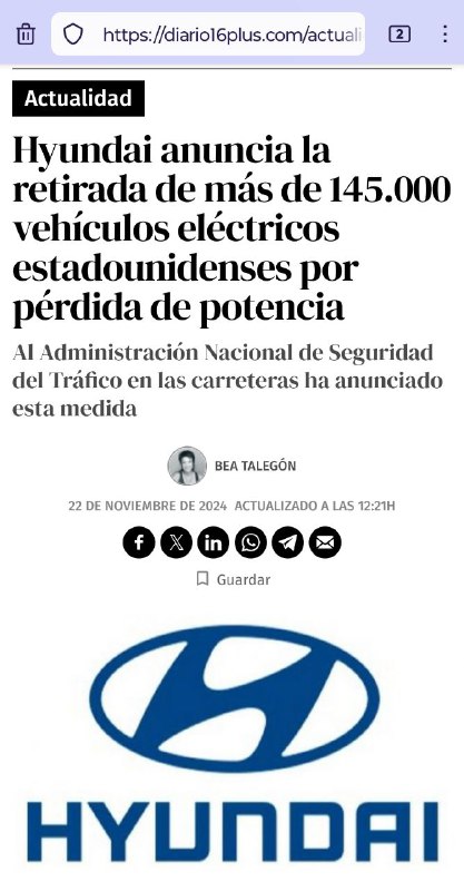 **Hyundai anuncia la retirada de más …