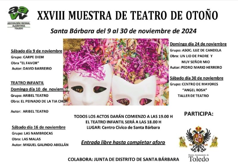 [#AgendaCultural](?q=%23AgendaCultural) | ***🎭*** El Centro Cívico …