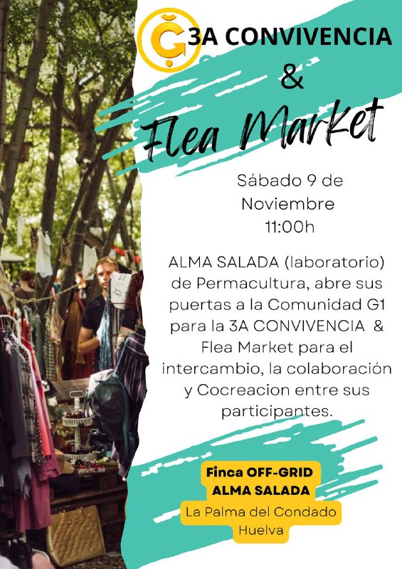 ***✨******🐚******🌊***3a CONVIVENCIA &amp; Flea Market en …