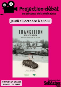 ***⚠️*** Ciné débat : "Transition sous …