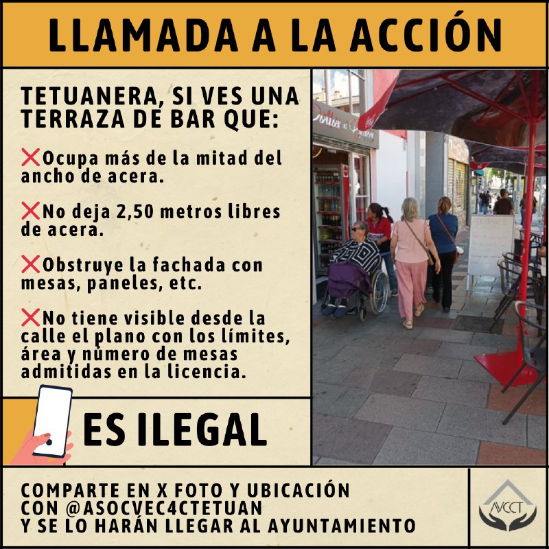 ¡Acción vecinal! ***🏙️*** Buscamos terrazas que …