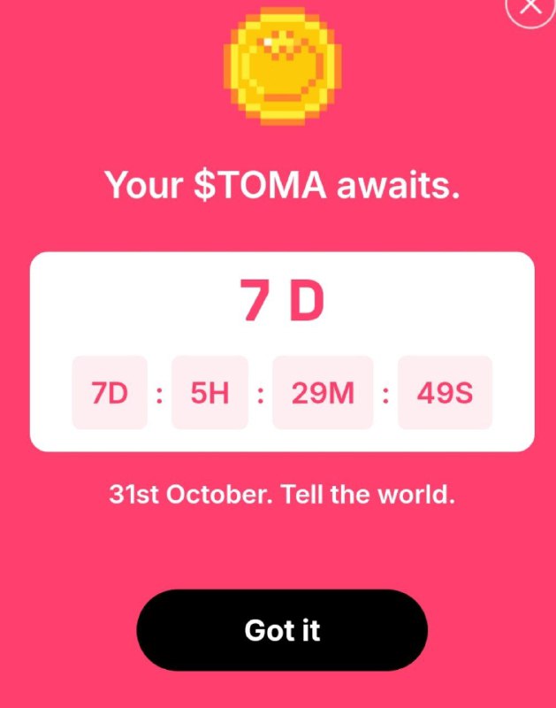 ***🍅*** $TOMA AirDrop is near