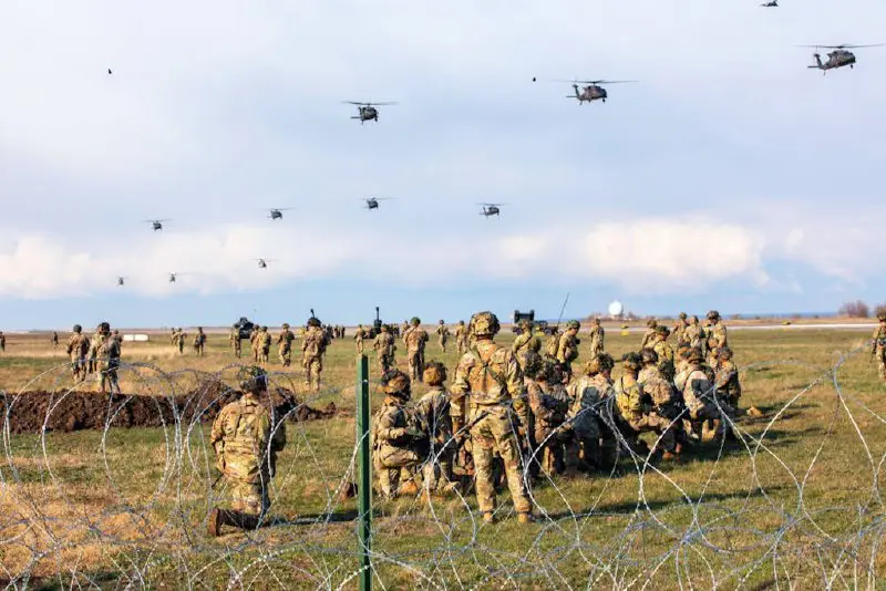 **Der Bau des größten Nato-Stützpunkts Europas hat begonnen