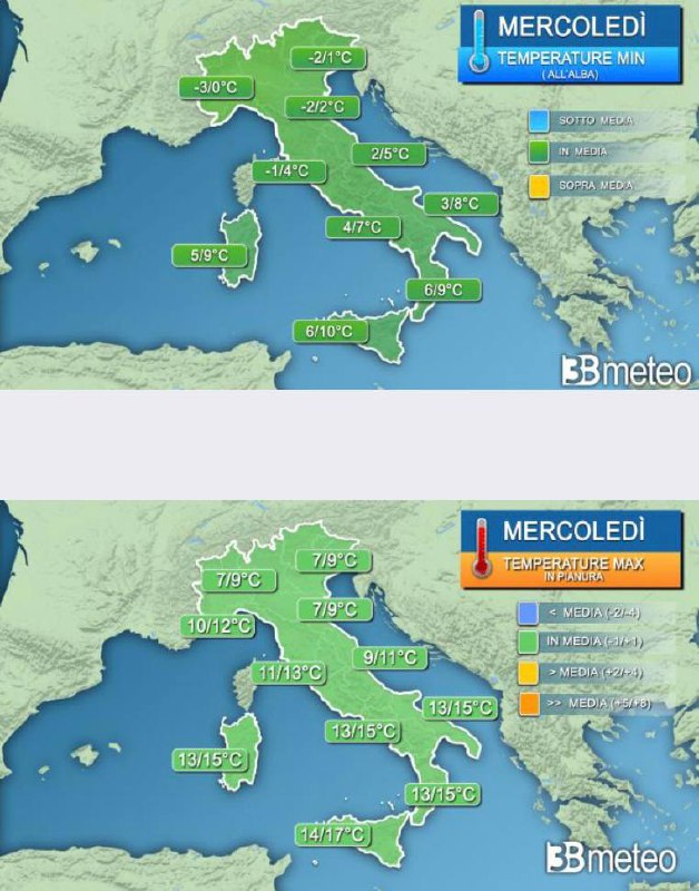Aggiornamento meteo