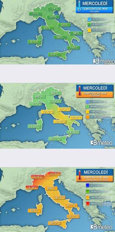 Aggiornamento meteo