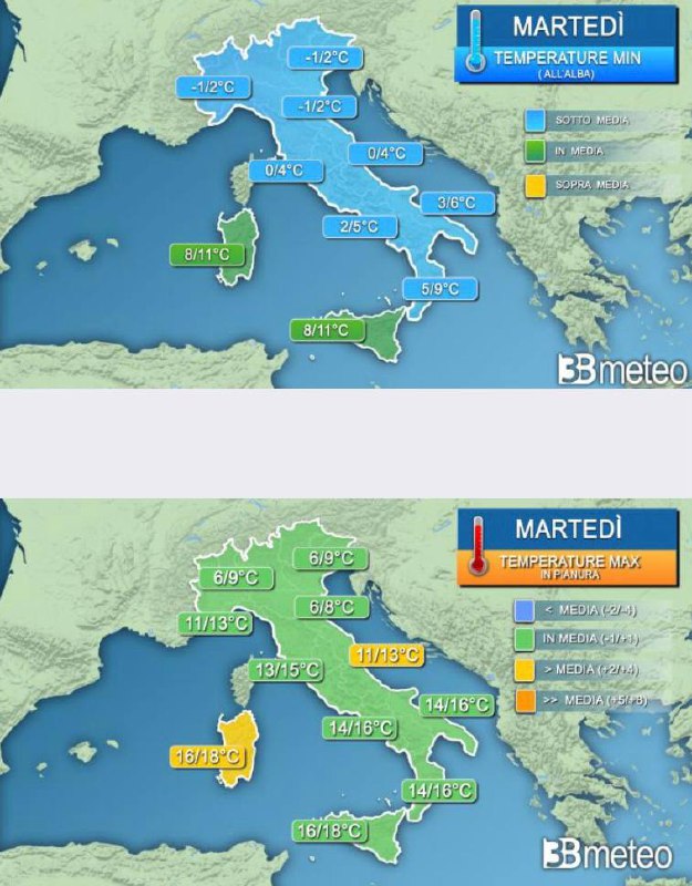 Aggiornamento meteo