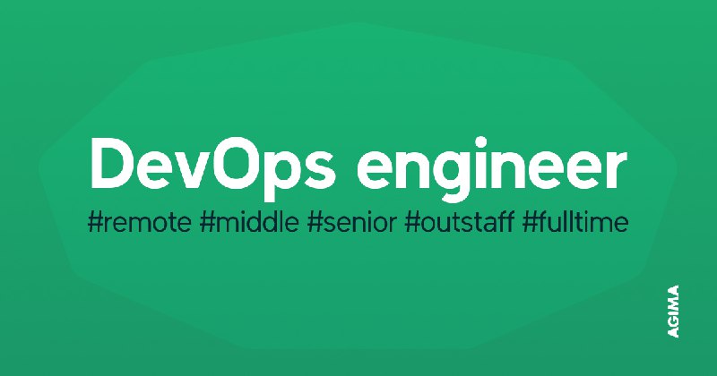 **ID 2457. DevOps engineer**