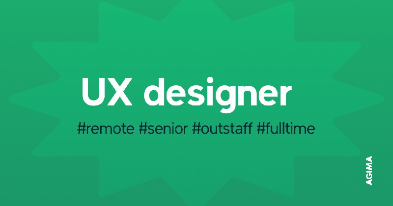 **ID 2458. UX designer**