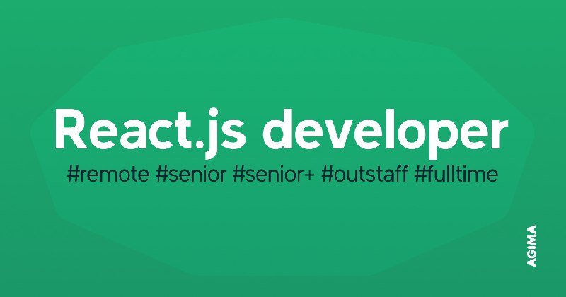 **ID 2456. React.js developer**