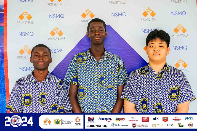 Arrival: The 2013 NSMQ Champions, St. …