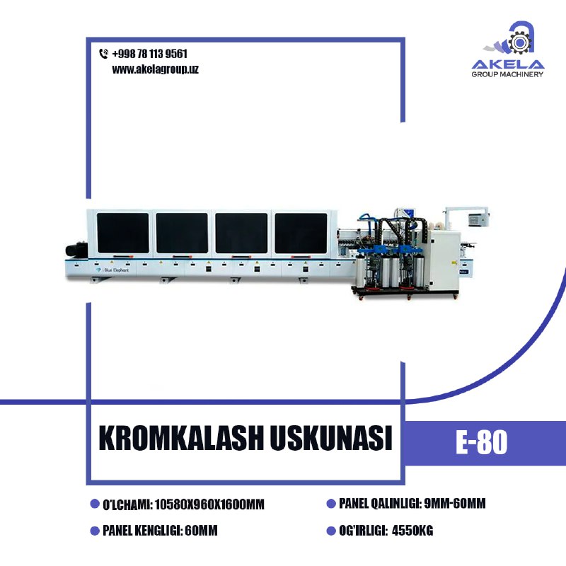 ***✅***AKELA GROUP dan Kromkalash uskunasi!