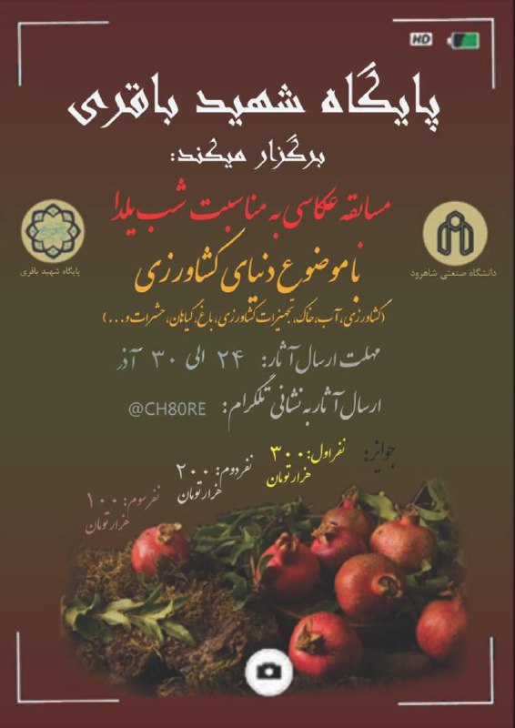 ***📸***مسابقه عکاسی به مناسبت [#شب\_یلدا](?q=%23%D8%B4%D8%A8_%DB%8C%D9%84%D8%AF%D8%A7)
