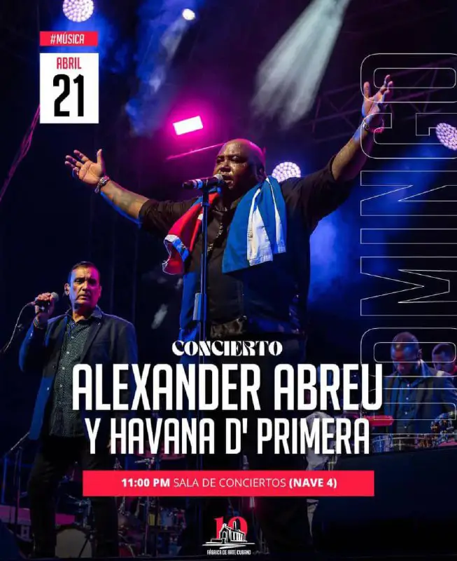 **Concierto de Alexander Abreu y Havana …