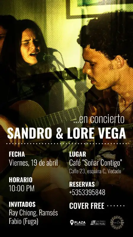 **Sandro y Lore Vega en concierto**