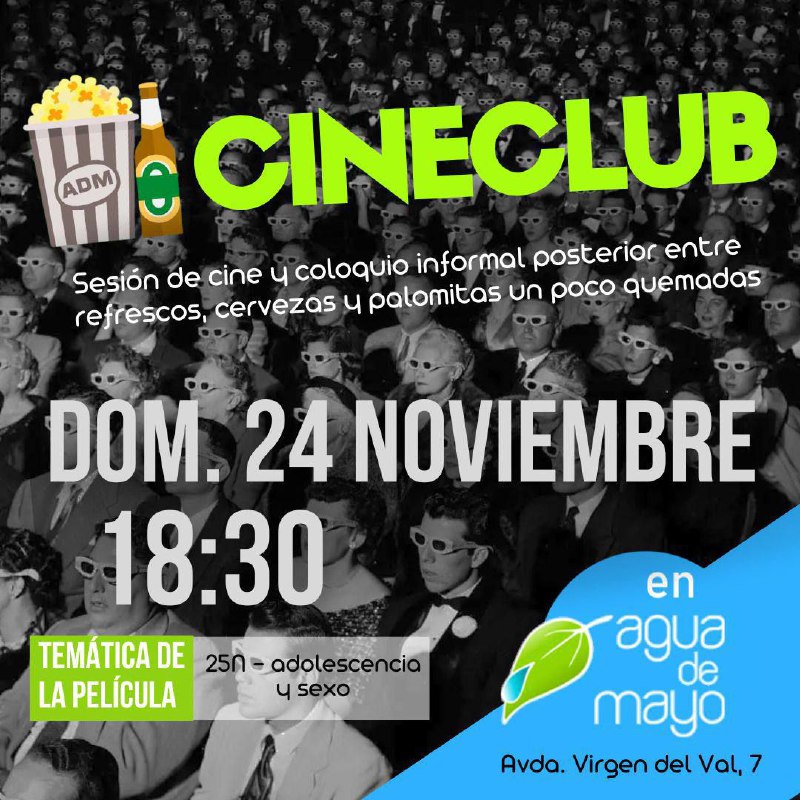 ***?*** **ADM CINECLUB** te invita a …