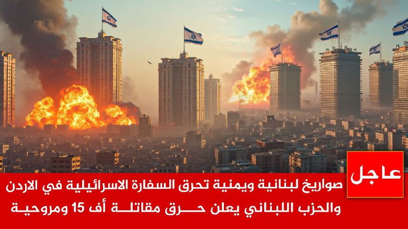 هجوم لبناني وضرب السفارة الاسرائيلية في …