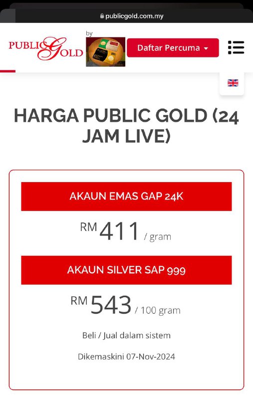 Siaran Emas PuBLICGOLd