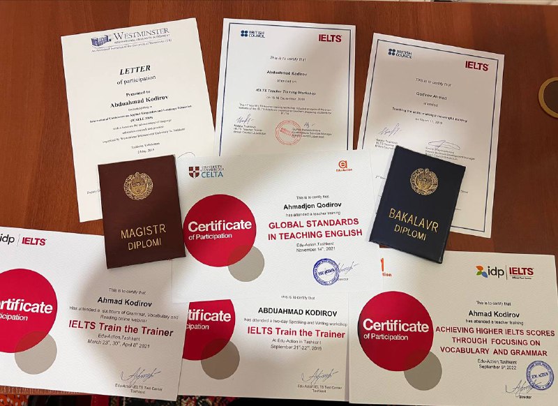 Although IELTS certificate can tell us …