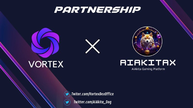 ***▶️***[New Partnership Alert](https://x.com/VortexDexOffice/status/1829858746354581793?t=oroIvTvlLWl6tQvxH3OI1w&amp;s=19) ***◀️***