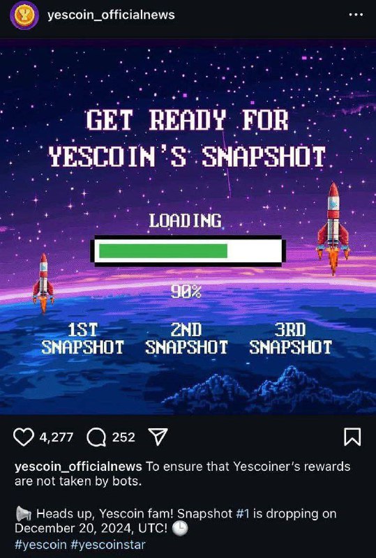 ***✅***Yescoin'in 1 . Anlık Görüntüsü 20 …