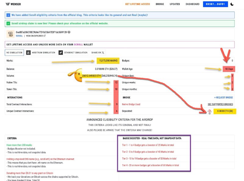 Check your your [#Scroll](?q=%23Scroll) ***🪂***[#Airdrop](?q=%23Airdrop) Result …