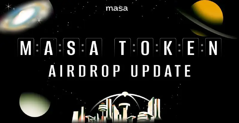 Masa Airdrop can be claim approximately …