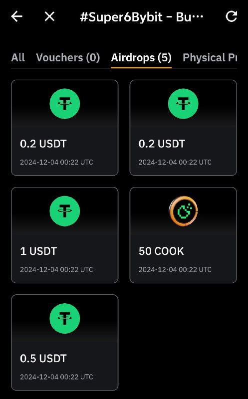 **- Supper6Bybit Airdrop