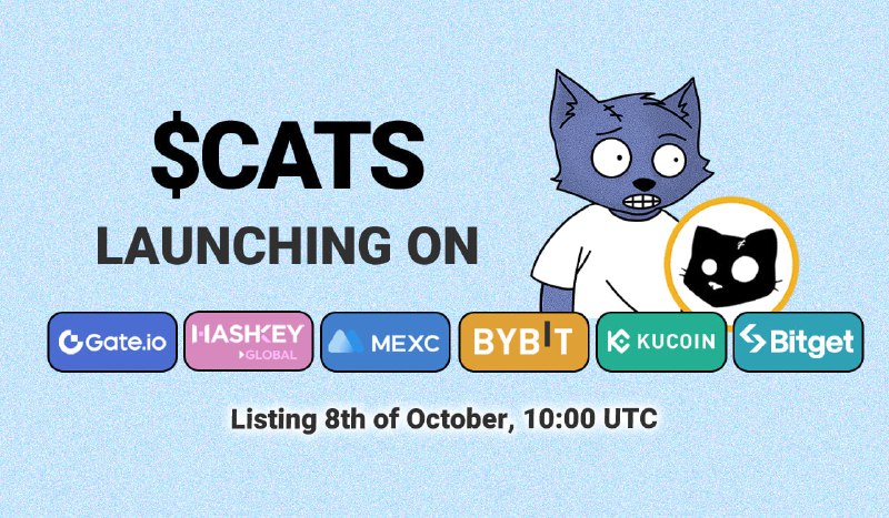 **Листинг токена CATS - проверяйте BitGet** …