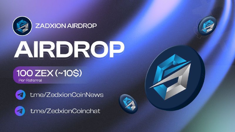 **New airdrop:** **Zedxion**