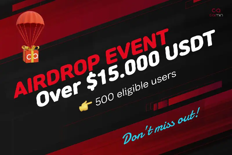 ***?*** **Airdrop - Carmin $15,000 (USDT) …