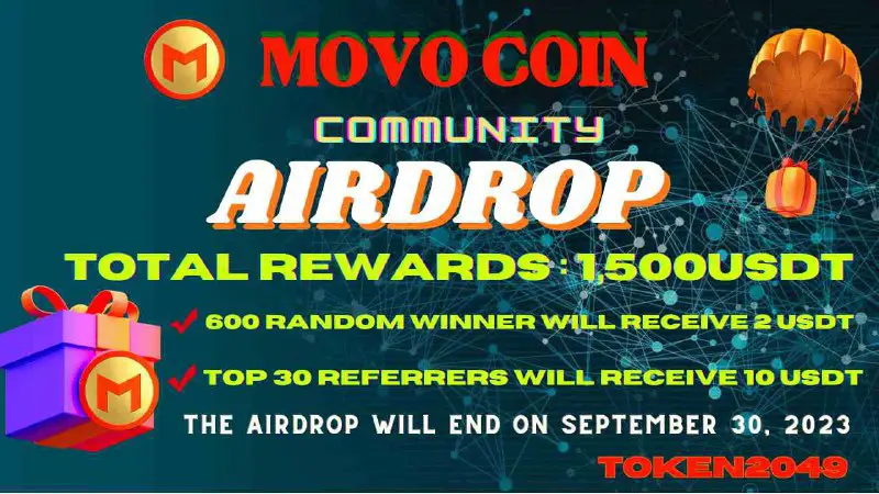 *****?*** Airdrop - Movo Foundation $1500 …