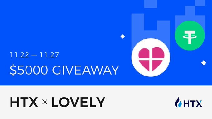 ***🟢*** **Giveaway**: **HTX X LOVELY FINANCE*****💰*** …