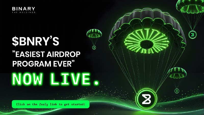 *****📣******🎁*** The Binary Holdings Airdrop ***🎁*** …