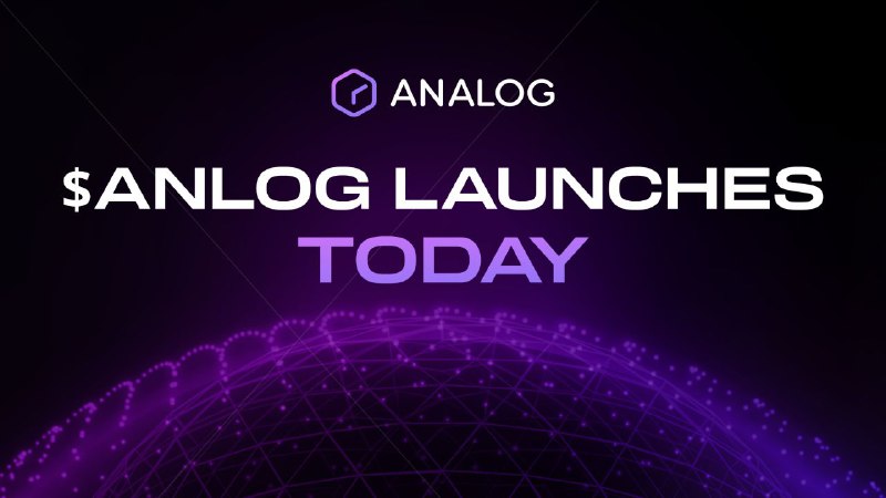 ***🔔*** Analog—$ANLOG launches today!