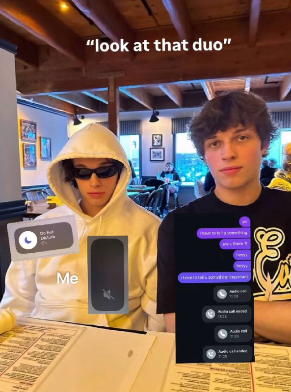 Literally me with my friends