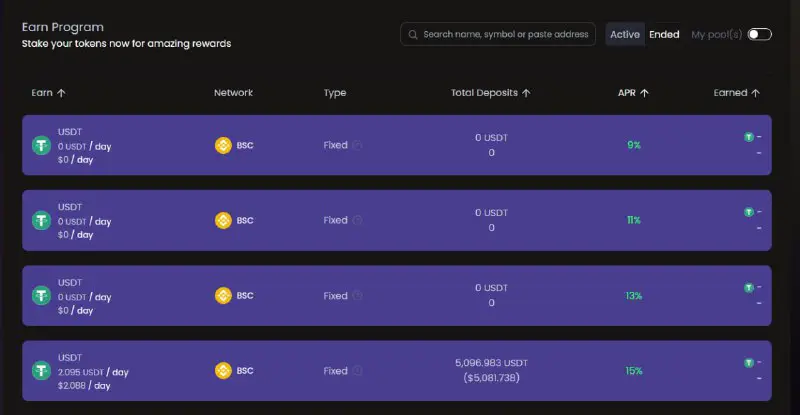 *****📢*** Attention all Stakers! Various** [USDT …