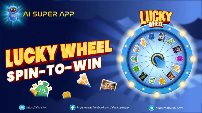 *****💸*** AIS Lucky Wheel: Spin-To-Win***💸*********🎯*** Ready …