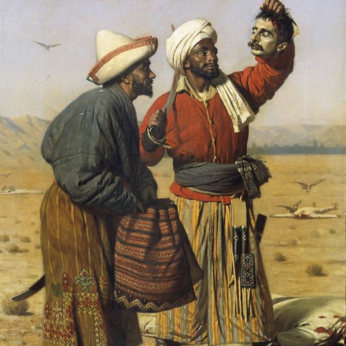 خیلی قدیمترها، سر کسی را که …