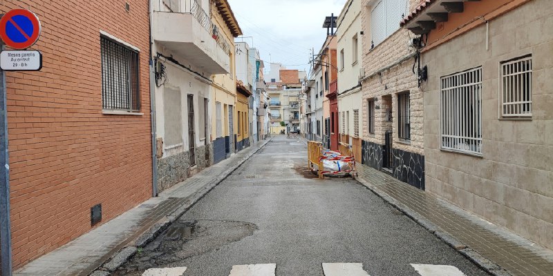 S'inicien les obres d'arranjament del carrer …