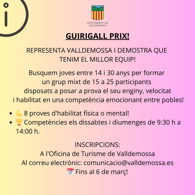 GUIRIGALL PRIX!