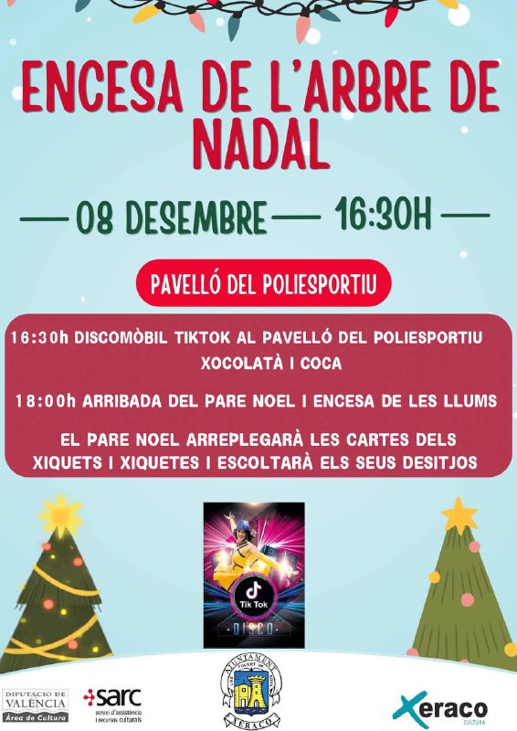 ***🎄***ENCESA DE L’ARBRE DE NADAL A …