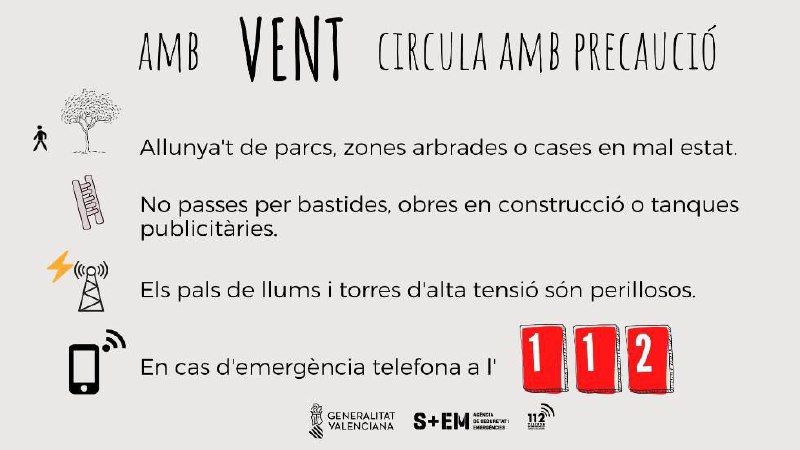 ***?️***| Precaució davant el vent