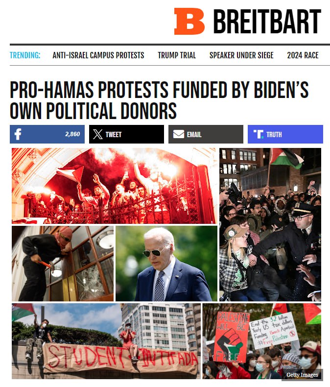 **Pro-Hamas Protests Funded by Biden's Own …