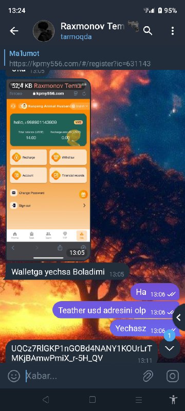 Telegram uchun nomerlar