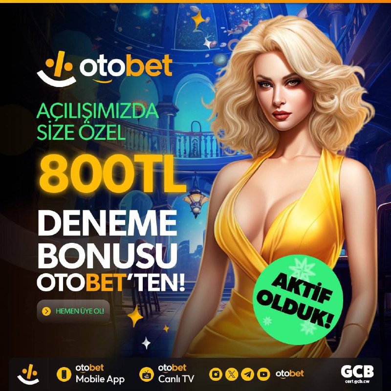 *****?***** **Otobet Deneme Bonusu*******✅***** **NAKİT 800₺*******✅***** …