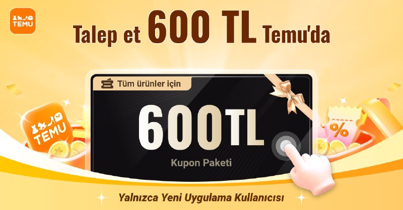 ***⭐******💰***600 TL kupon paketini almak için …