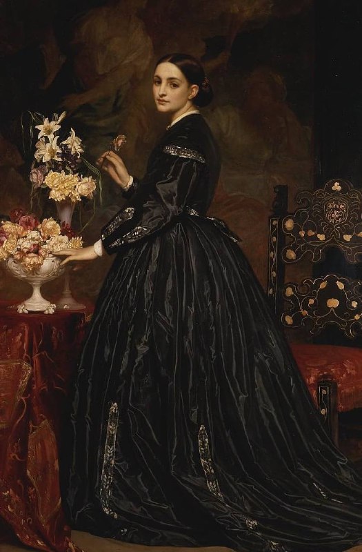 Portrait of Mrs James Guthrie, Frederic …