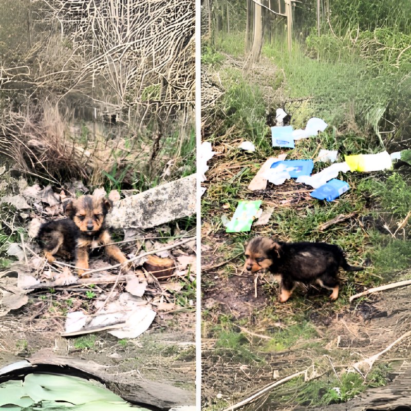 ***❤️*** Hombre encuentra a un cachorro …