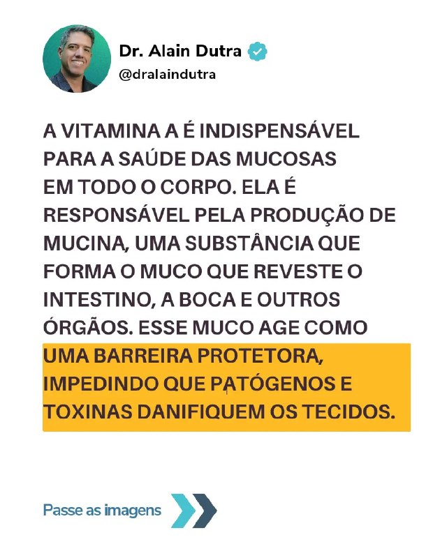 Vitamina A: um protetor do cérebro …